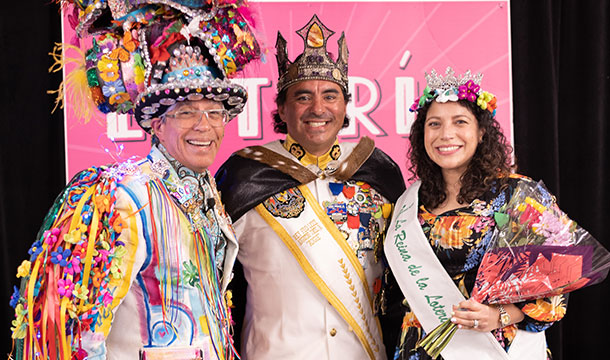 Michael Quintanilla, Rey Feo, and la reina de la loteria